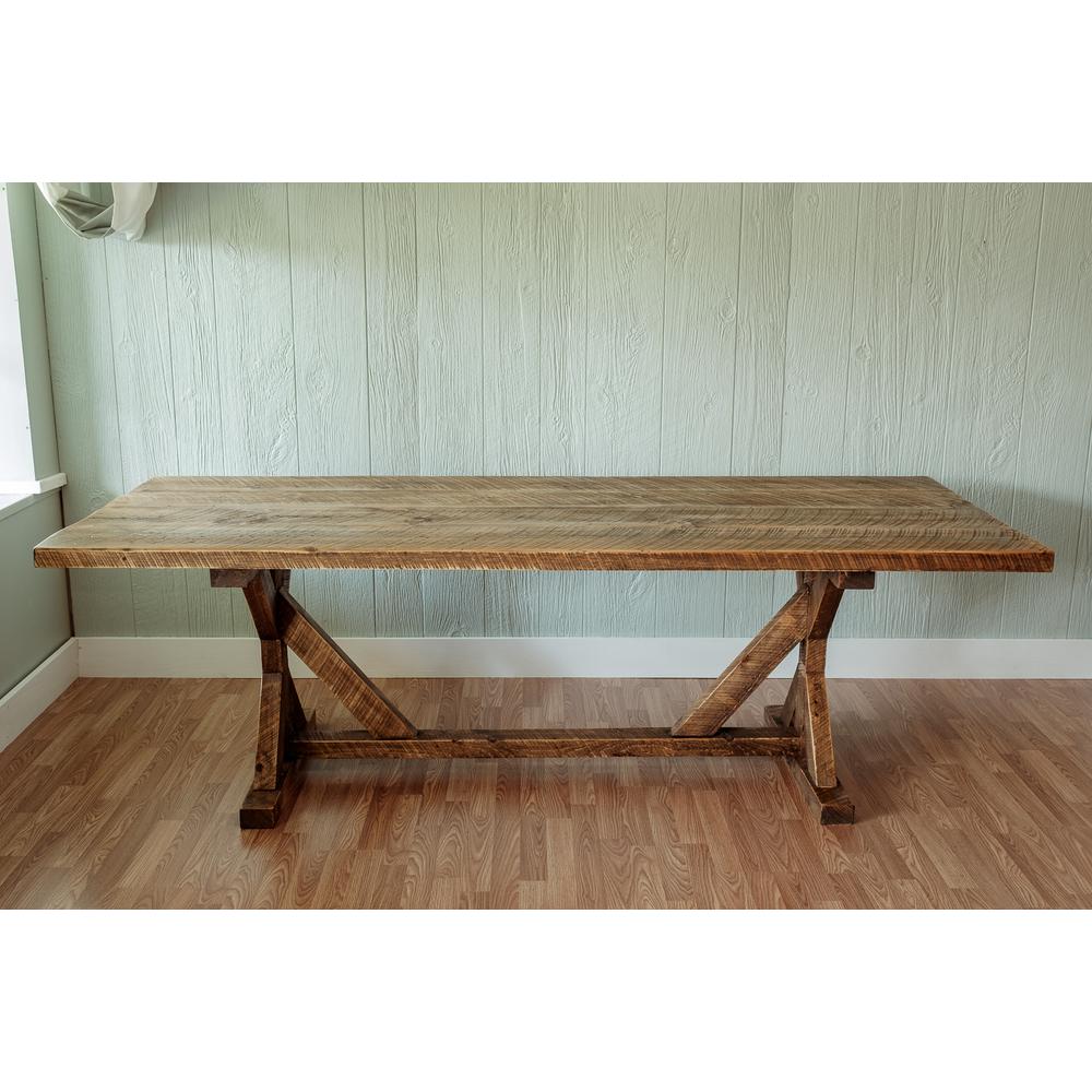 Reclaimed Harvest Dining Table. Picture 29