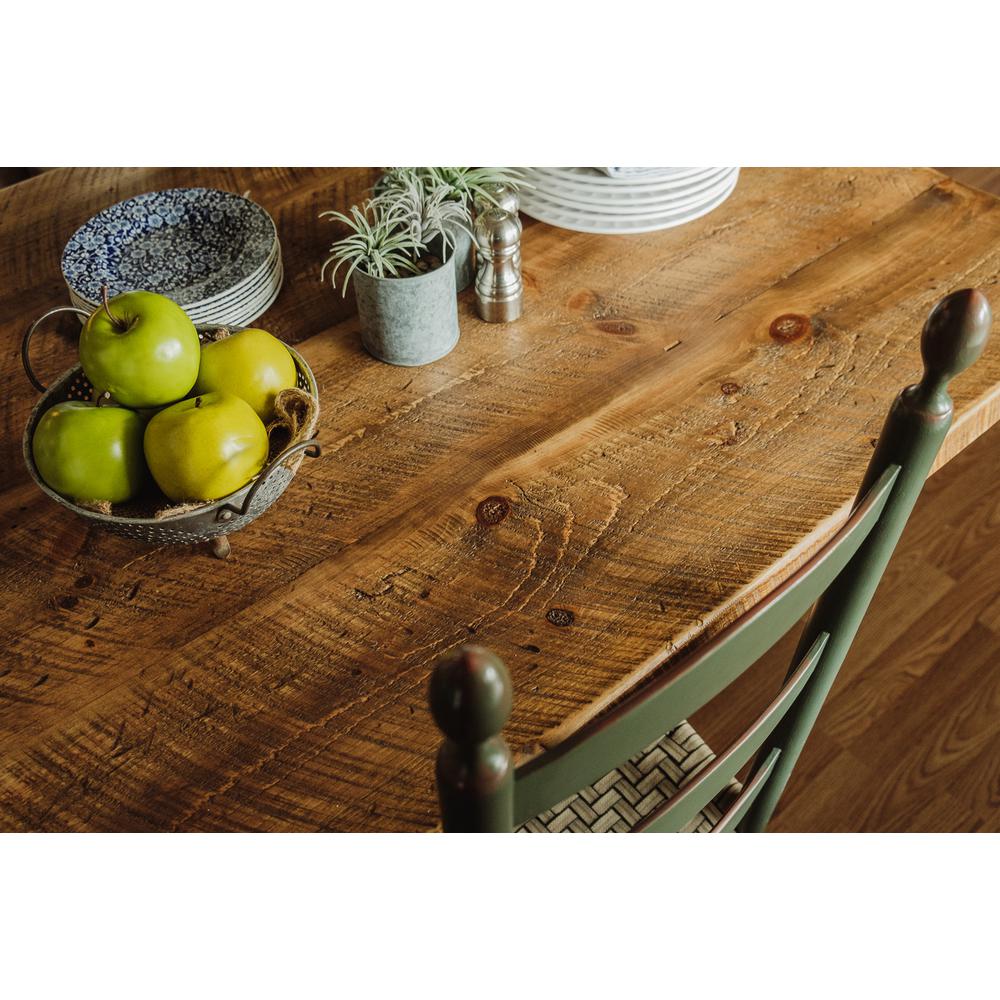 Reclaimed Harvest Dining Table. Picture 28