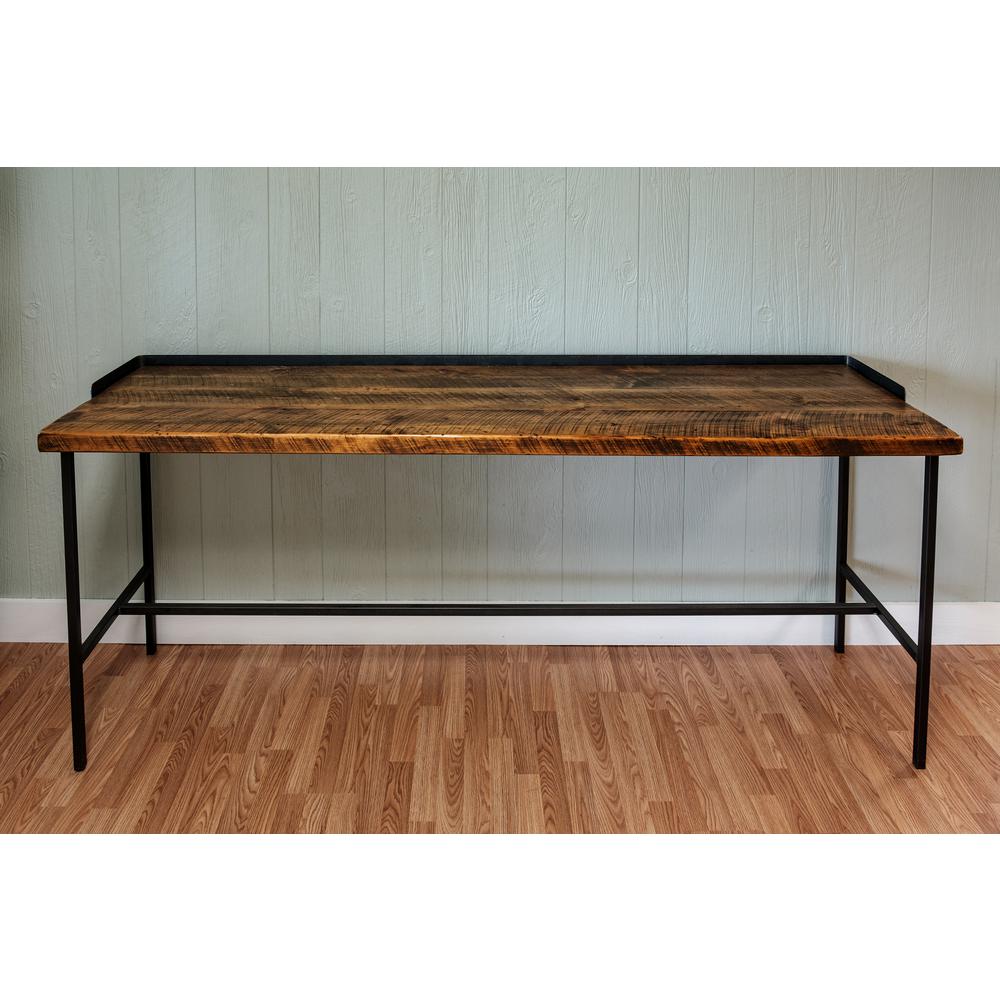 Farm House Industrial Console Table. Picture 3