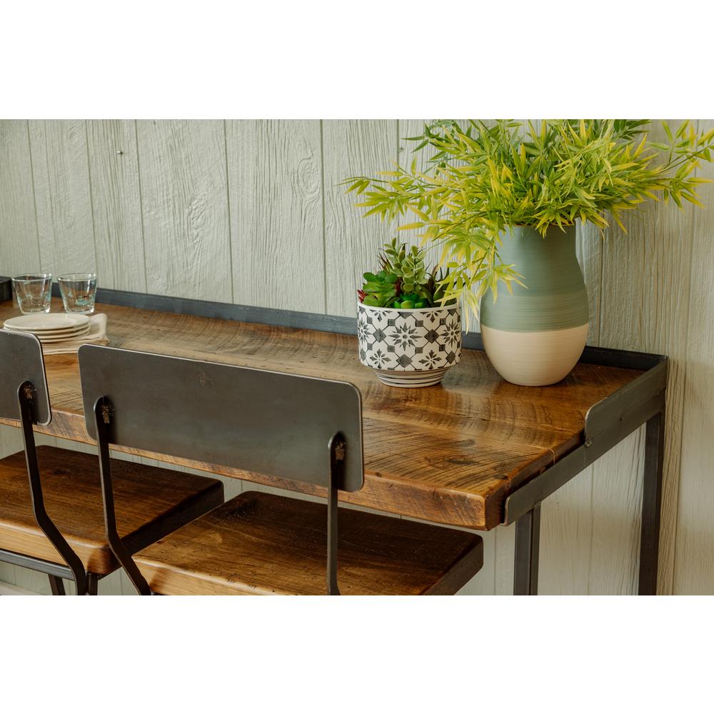 Farm House Industrial Console Table. Picture 9