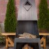 Ember Max Outdoor Fireplace. Picture 2