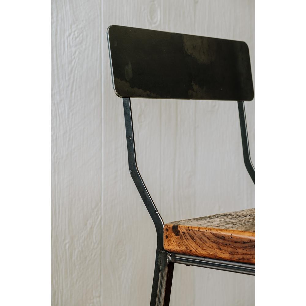 Industrial Farm 36" Bar Stool. Picture 9