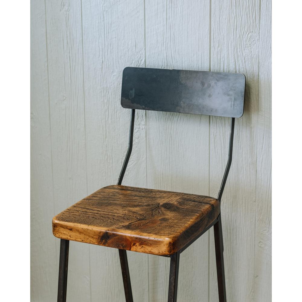 Industrial Farm 36" Bar Stool. Picture 4