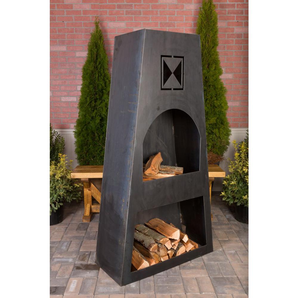 Fire Knight Outdoor Fireplace. Picture 3