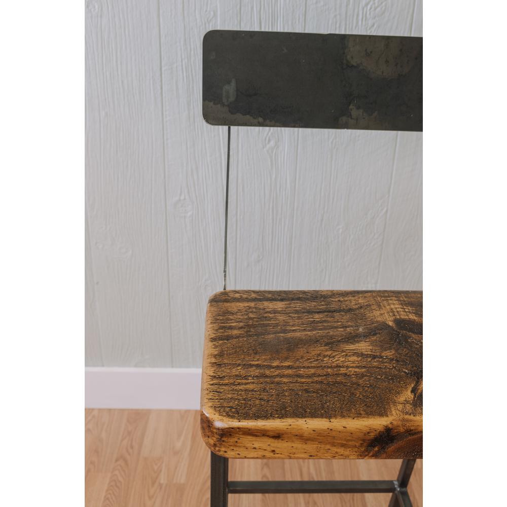 Industrial Farm 36" Bar Stool. Picture 5
