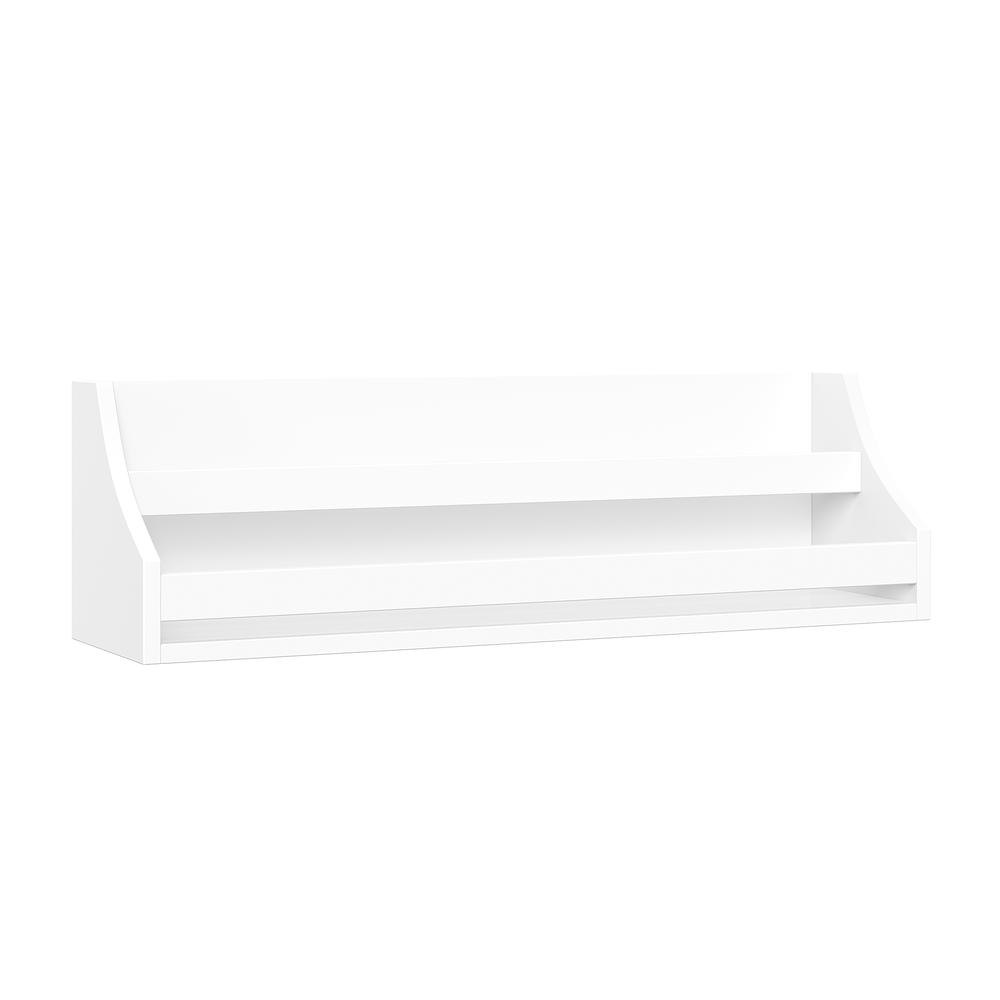 Kids Book Nook Wall Bookshelf  – White (2 Pack). Picture 2
