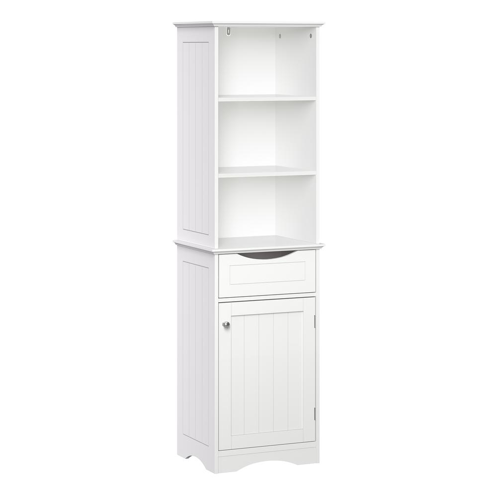 Ashland Tall Cabinet, White. Picture 2