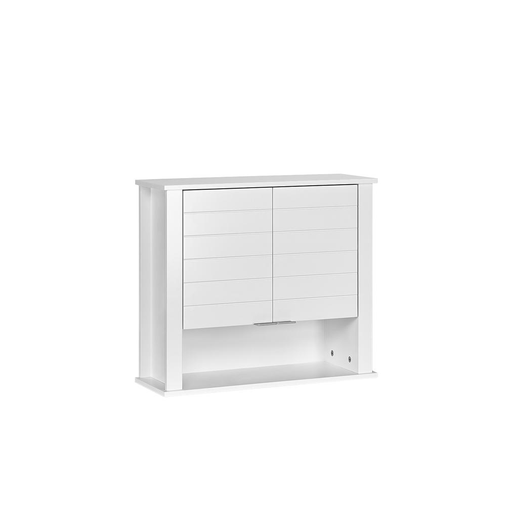 Madison Two-Door Wall Cabinet, White. Picture 1
