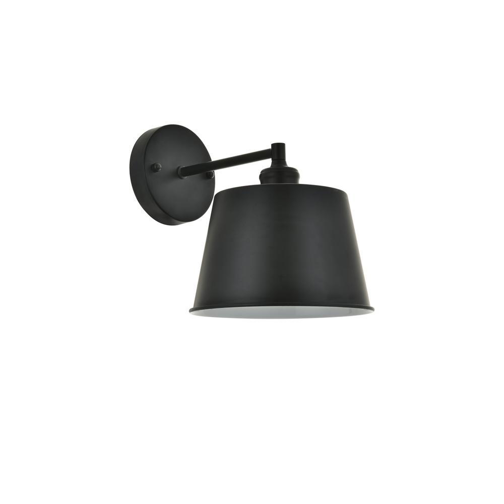 Nota 1 Light Black Wall Sconce. Picture 4