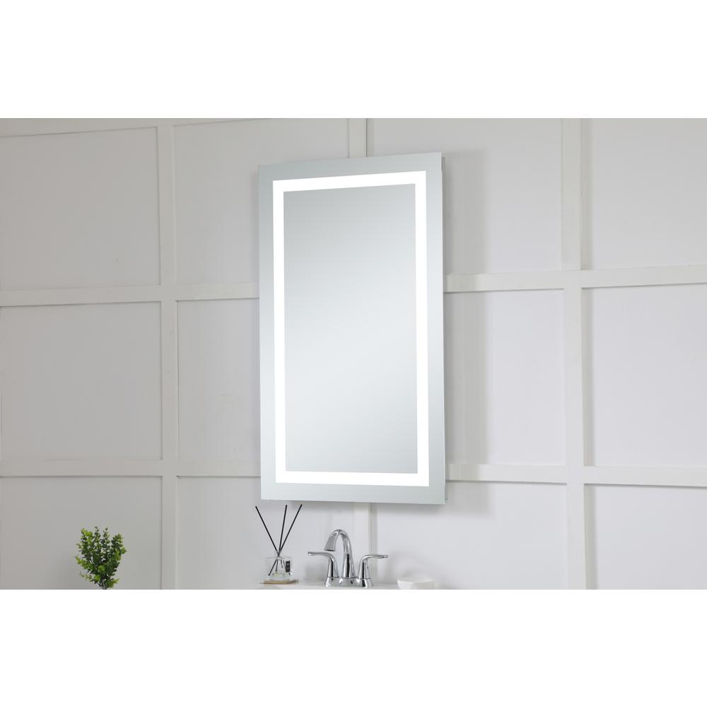 Led Hardwired Mirror Rectangle W24H40 Dimmable 5000K. Picture 5