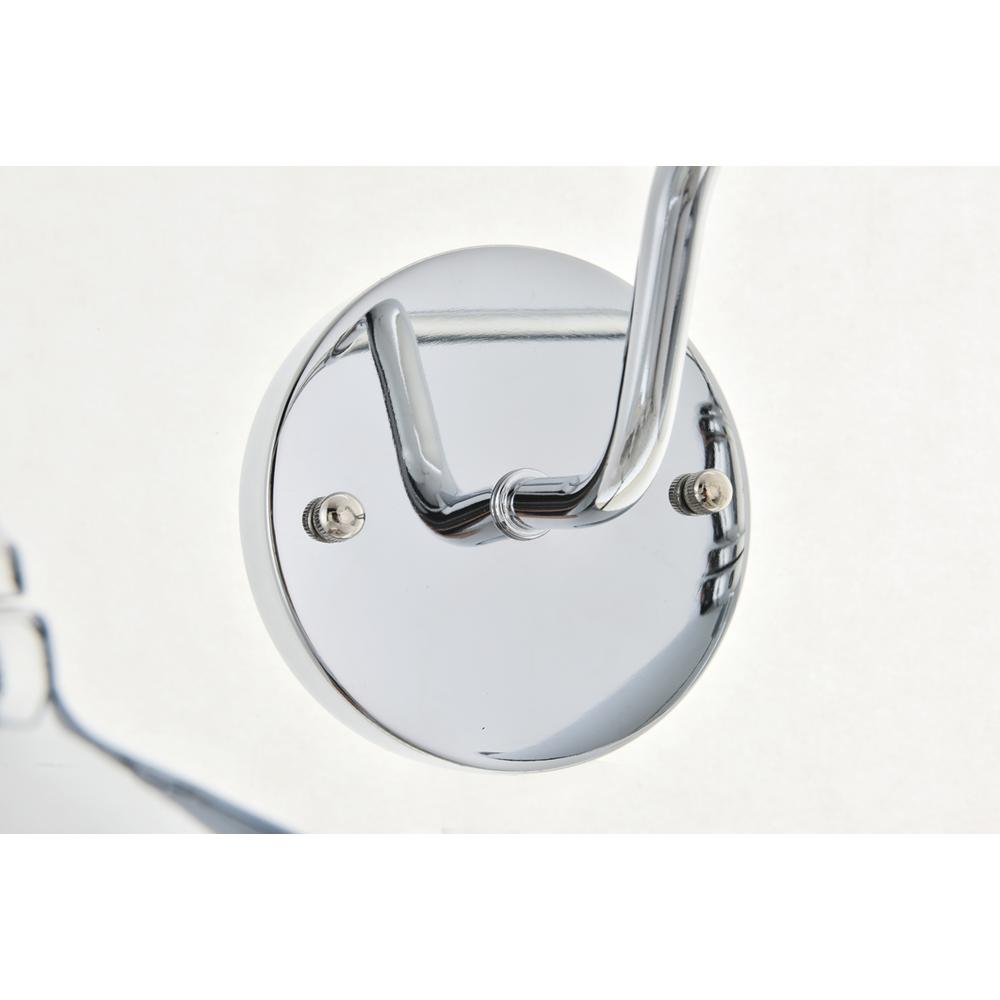 Etude 2 Light Chrome Wall Sconce. Picture 9