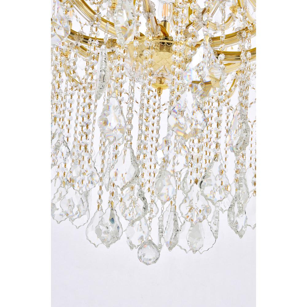 Maria Theresa 61 Light Gold Chandelier Golden Teak (Smoky) Royal Cut Crystal. Picture 3