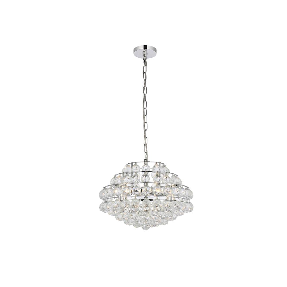 Savannah 18 Inch Pendant In Chrome. Picture 1