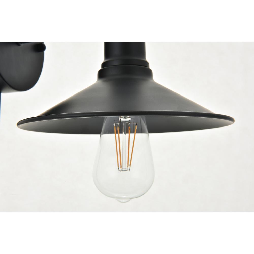 Etude 3 Light Black Wall Sconce. Picture 8