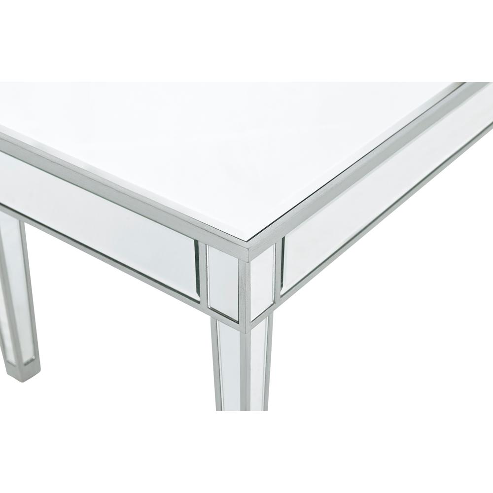 Coffee Table 40In. W X 20In. D X 18In. H In Antique Silver Paint. Picture 3