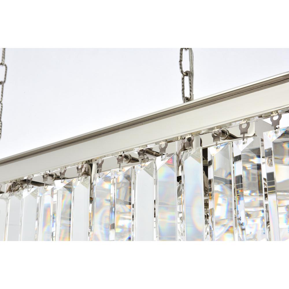Sydney 12 Light Polished Nickel Chandelier Clear Royal Cut Crystal. Picture 5
