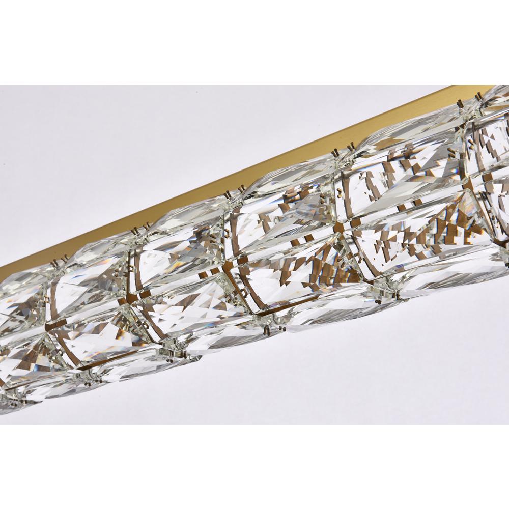 Valetta 42 Inch Led Linear Pendant In Gold. Picture 4