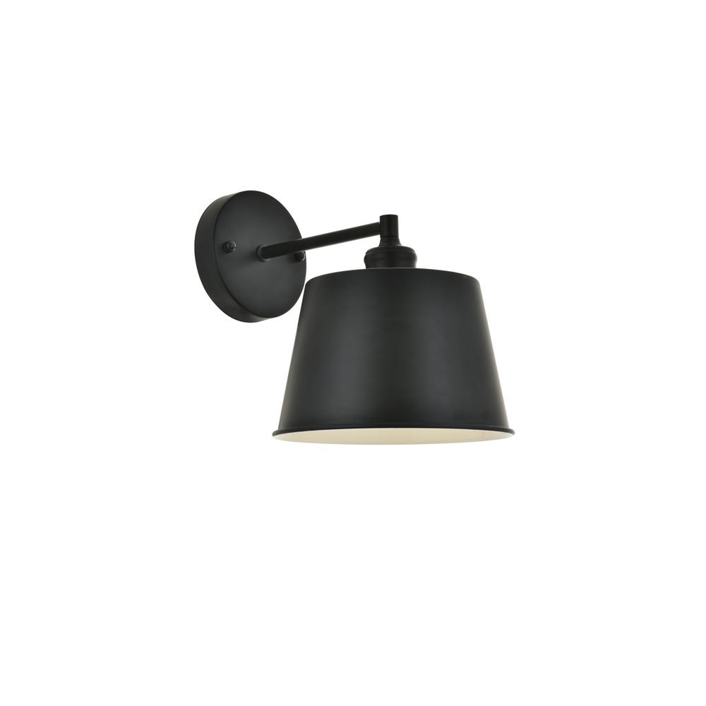 Nota 1 Light Black Wall Sconce. Picture 3