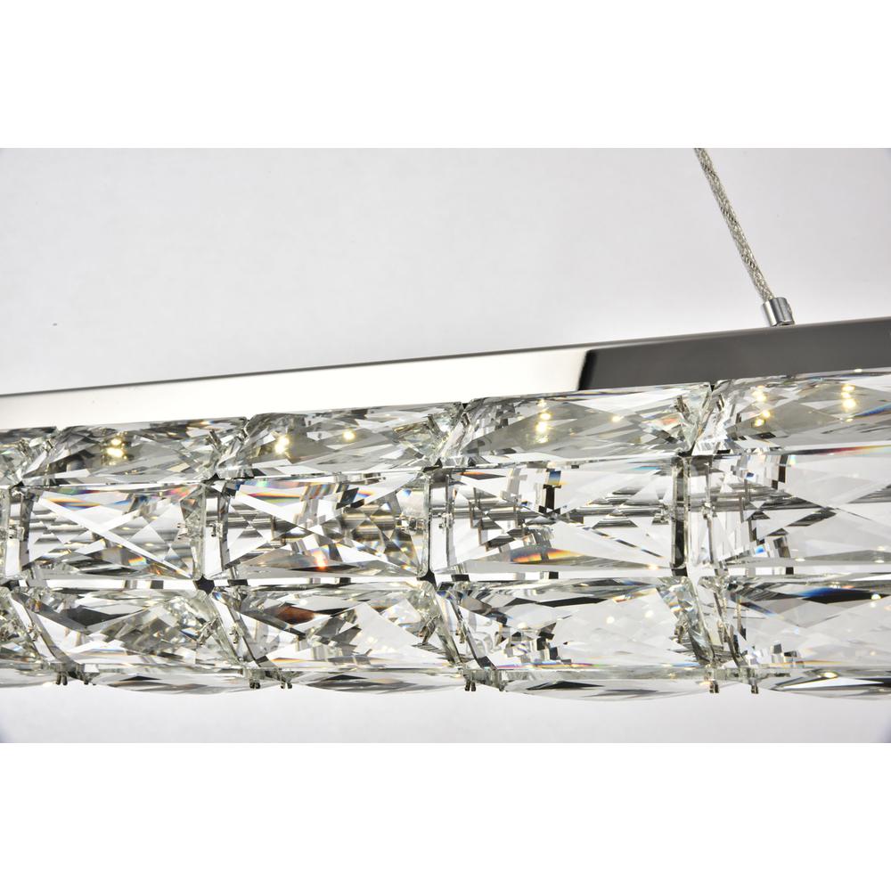 Valetta Integrated Led Chip Light Chrome Chandelier Clear Royal Cut Crystal. Picture 3