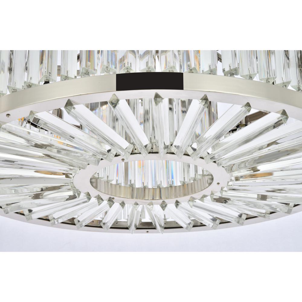 Chelsea 10 Light Polished Nickel Chandelier Clear Royal Cut Crystal. Picture 3