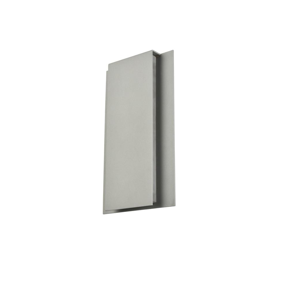 Raine Integrated Led Wall Sconce  In Silver. Picture 6