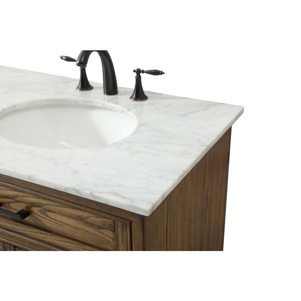72 Inch Double Bathroom Vanity In Driftwood. Picture 11