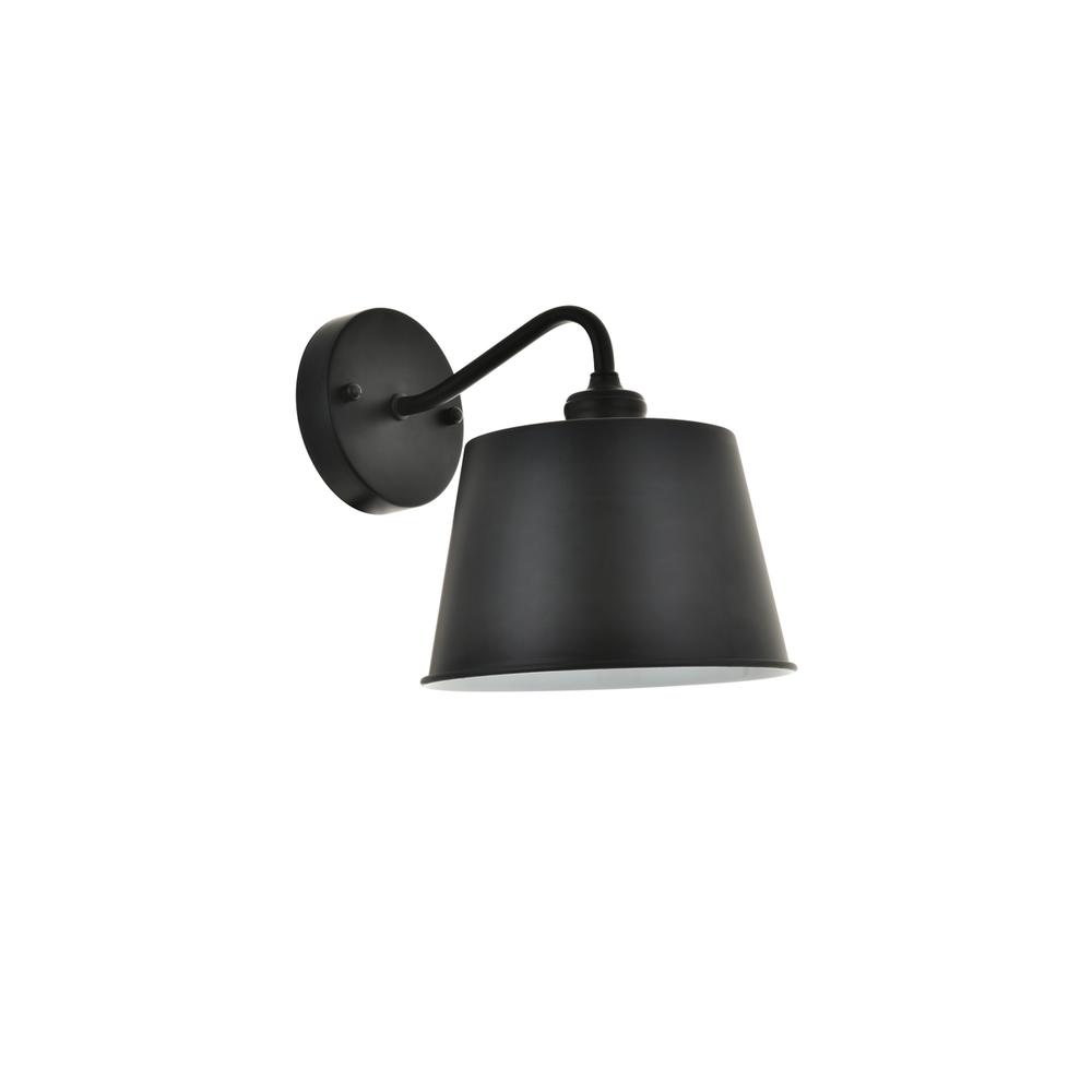 Nota 1 Light Black Wall Sconce. Picture 4