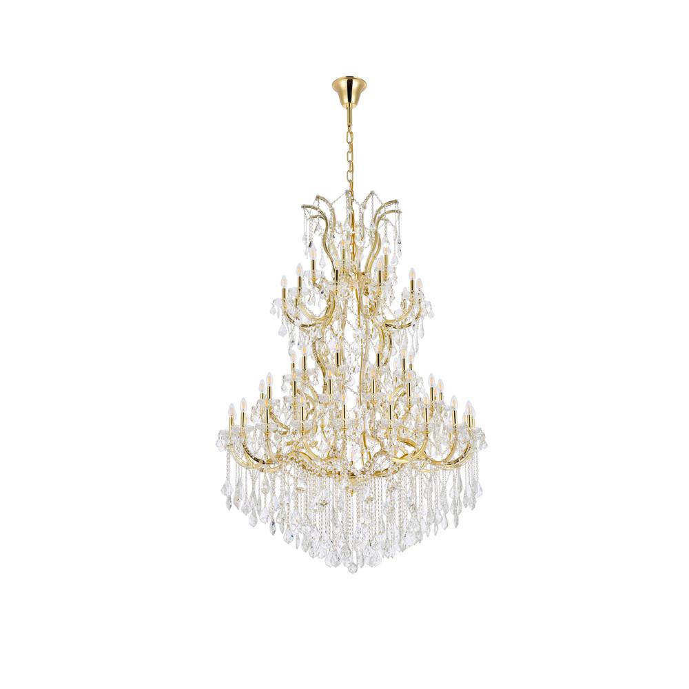 Maria Theresa 61 Light Gold Chandelier Clear Royal Cut Crystal. Picture 6