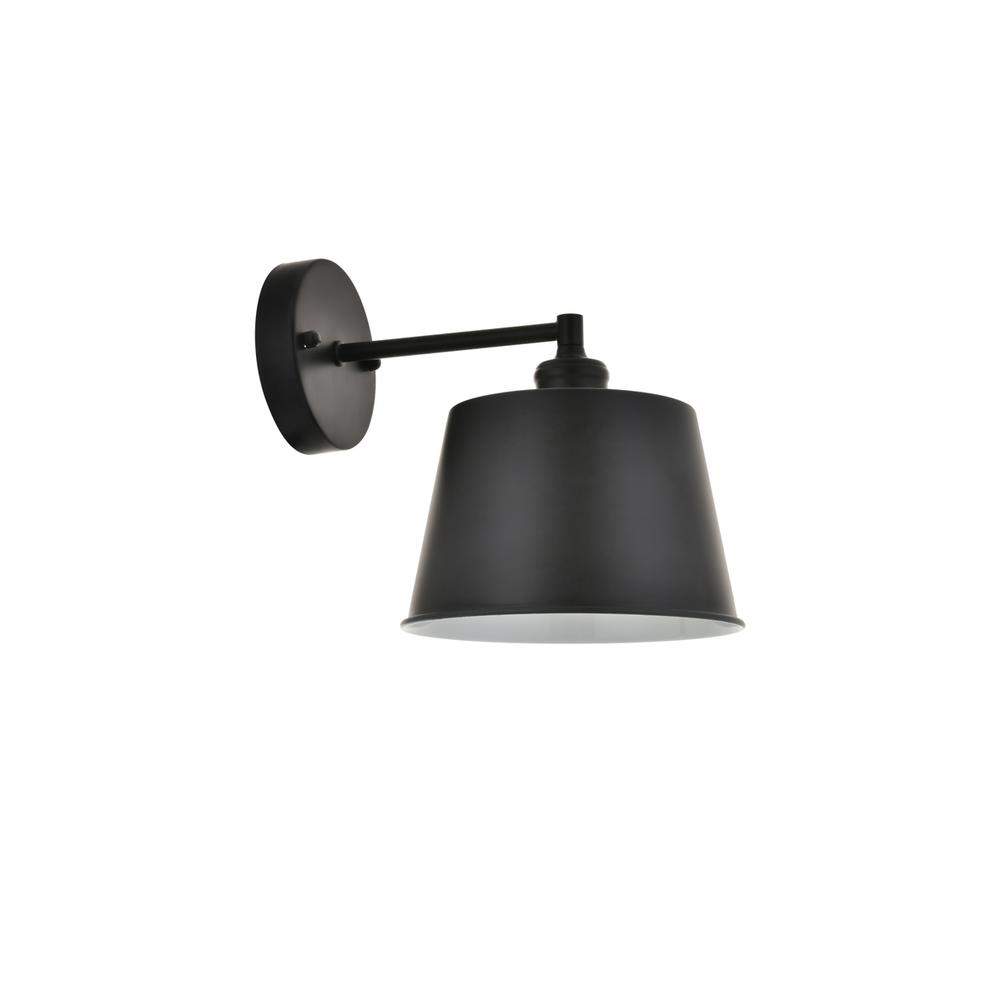 Nota 1 Light Black Wall Sconce. Picture 2
