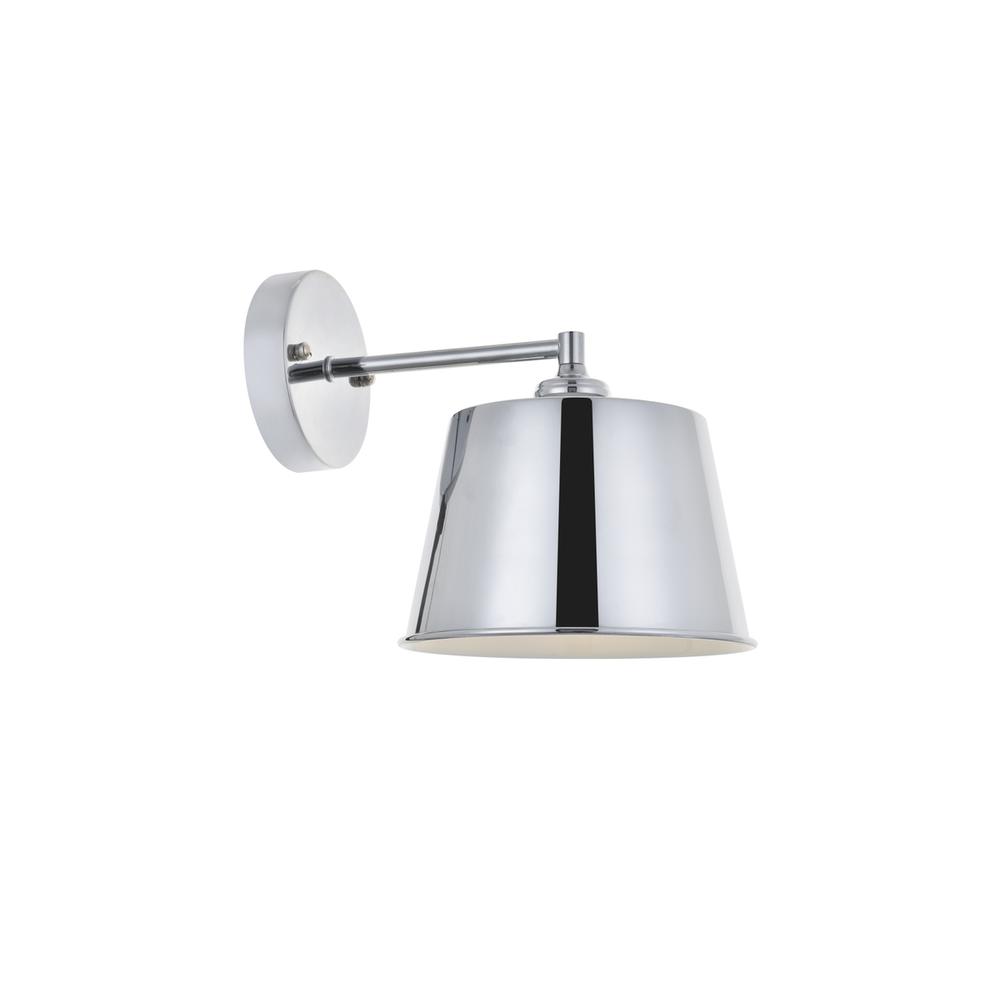 Nota 1 Light Chrome Wall Sconce. Picture 1
