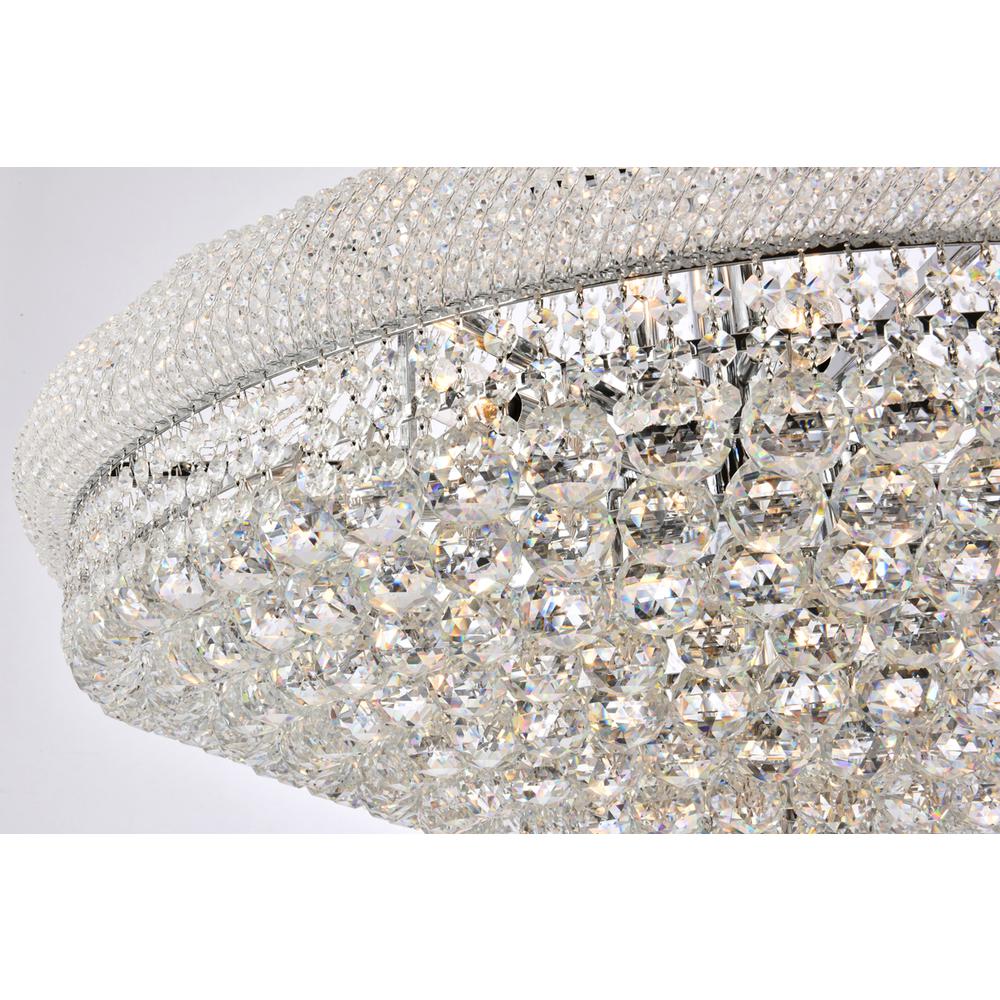 Primo 28 Light Chrome Chandelier Clear Royal Cut Crystal. Picture 5