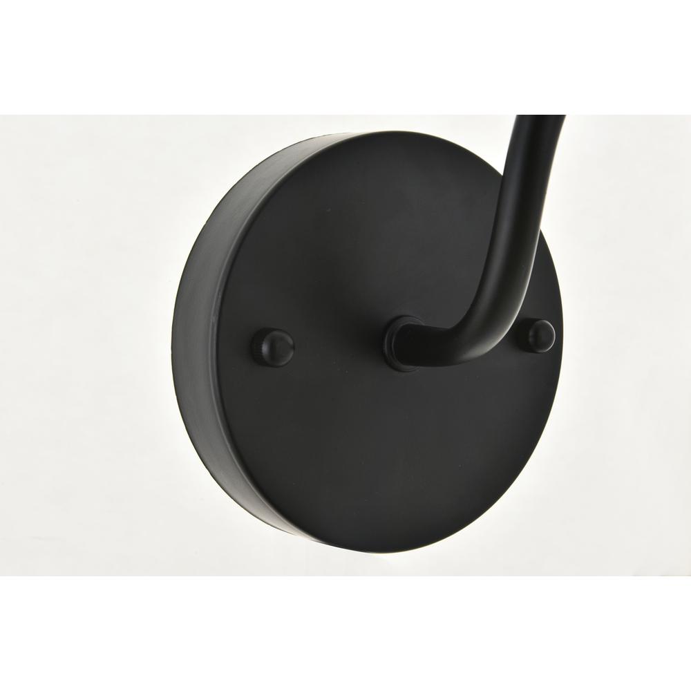 Etude 3 Light Brass And Black Wall Sconce. Picture 11