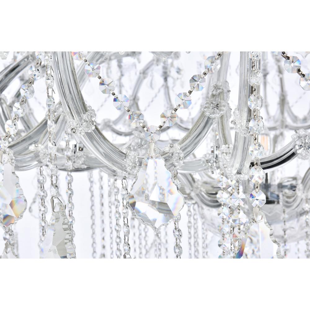 Maria Theresa 49 Light Chrome Chandelier Clear Royal Cut Crystal. Picture 5