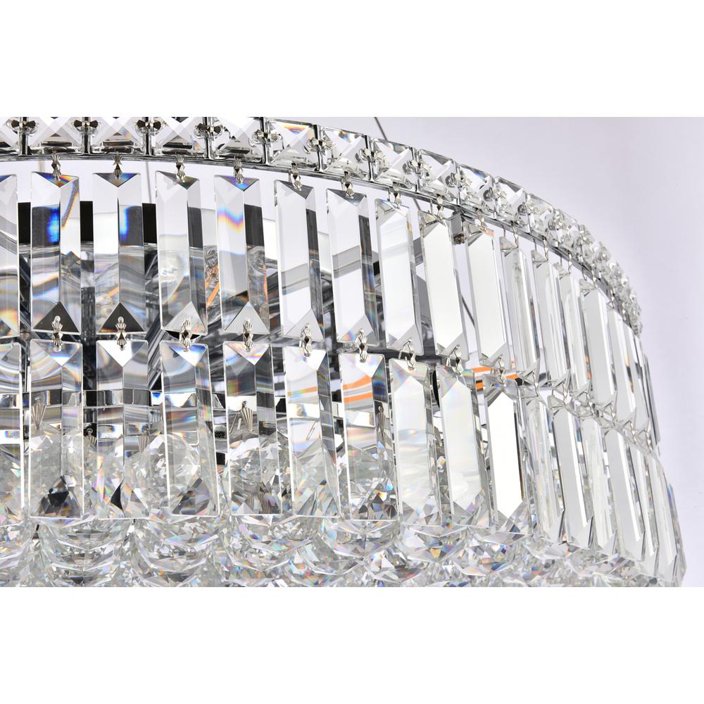 Maxime 12 Light Chrome Chandelier Clear Royal Cut Crystal. Picture 5