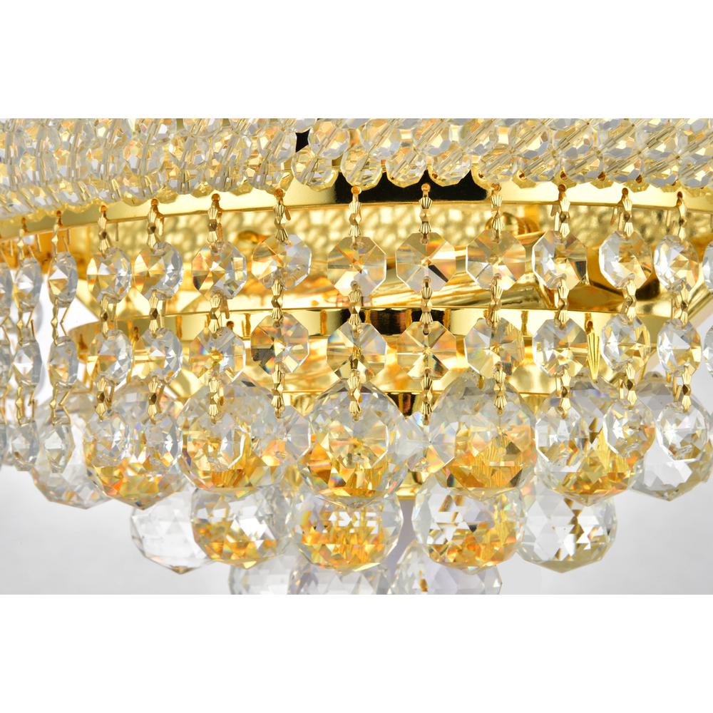 Primo 2 Light Gold Wall Sconce Clear Royal Cut Crystal. Picture 3