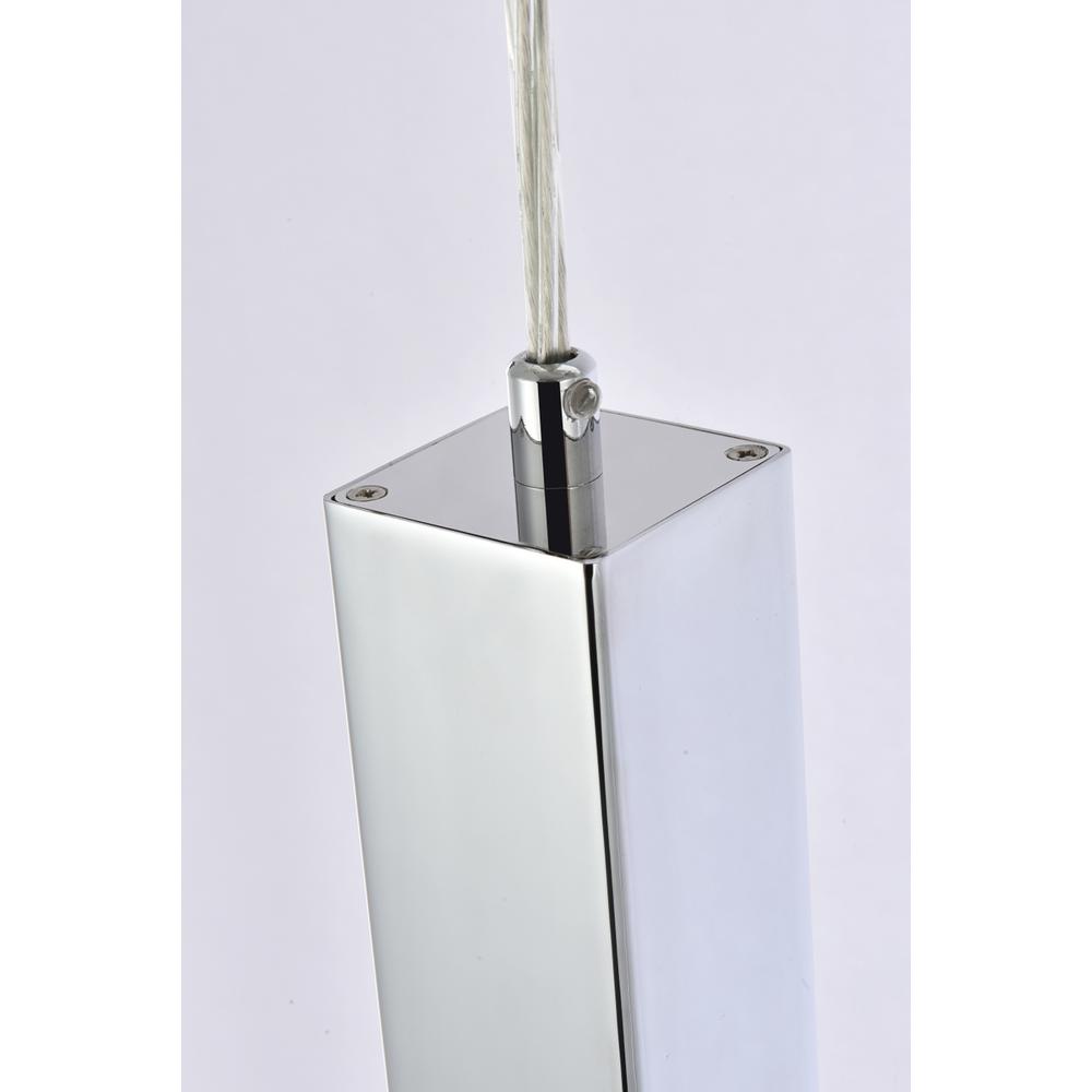 Weston 5 Lights Pendant In Chrome. Picture 4
