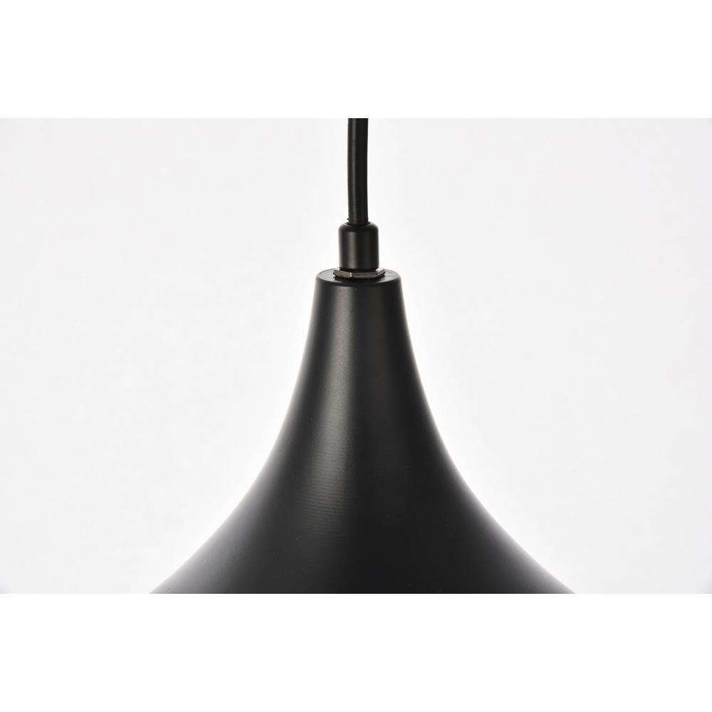Circa Collection Pendant D16.5In H12In Lt:1 Black Finish. Picture 6