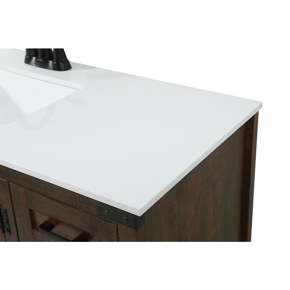 48 Inch Single Bathroom Vanity In Expresso. Picture 11