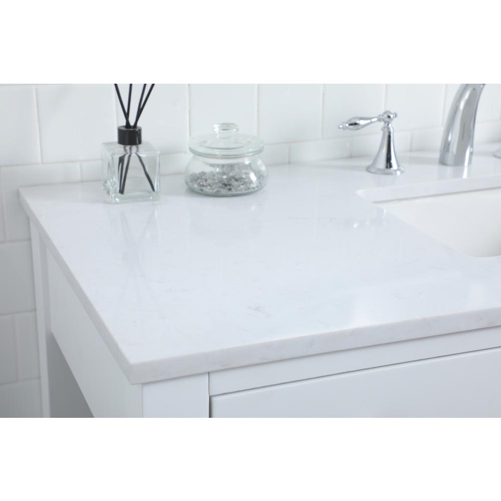 48 Inch Ada Compliant Bathroom Vanity In White. Picture 5