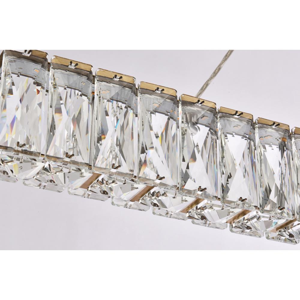 Monroe 47 Inch Led Linear Pendant In Gold. Picture 4