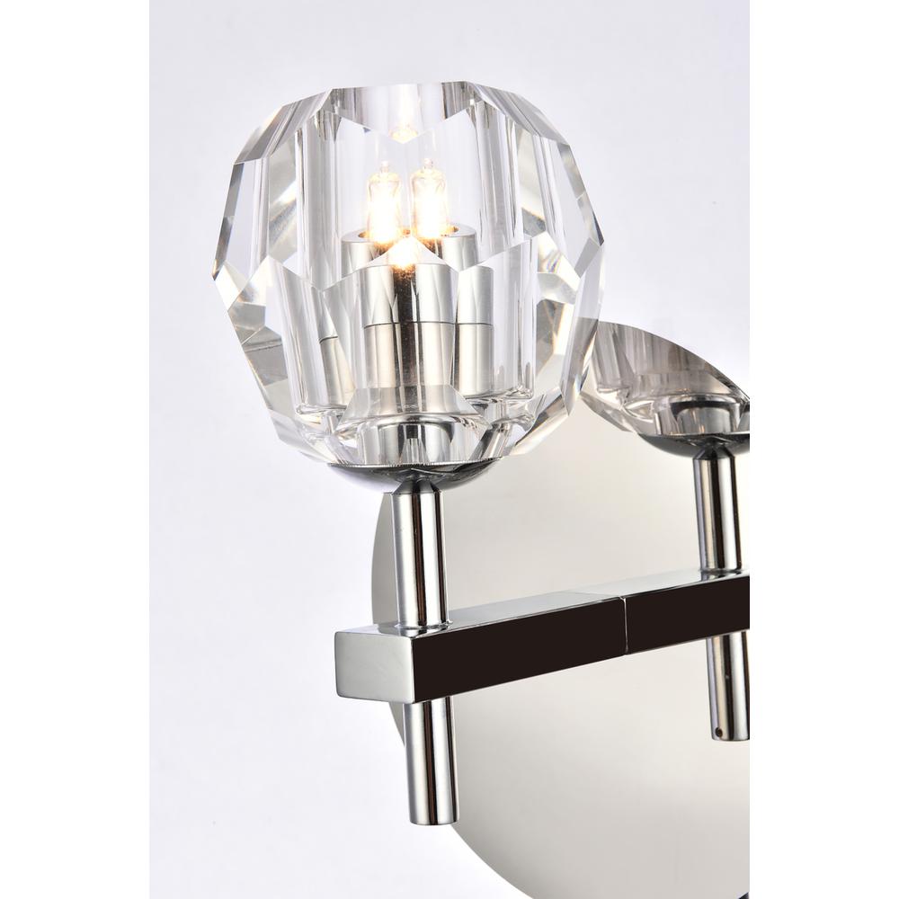 Eren 1 Light Chrome Wall Sconce. Picture 4