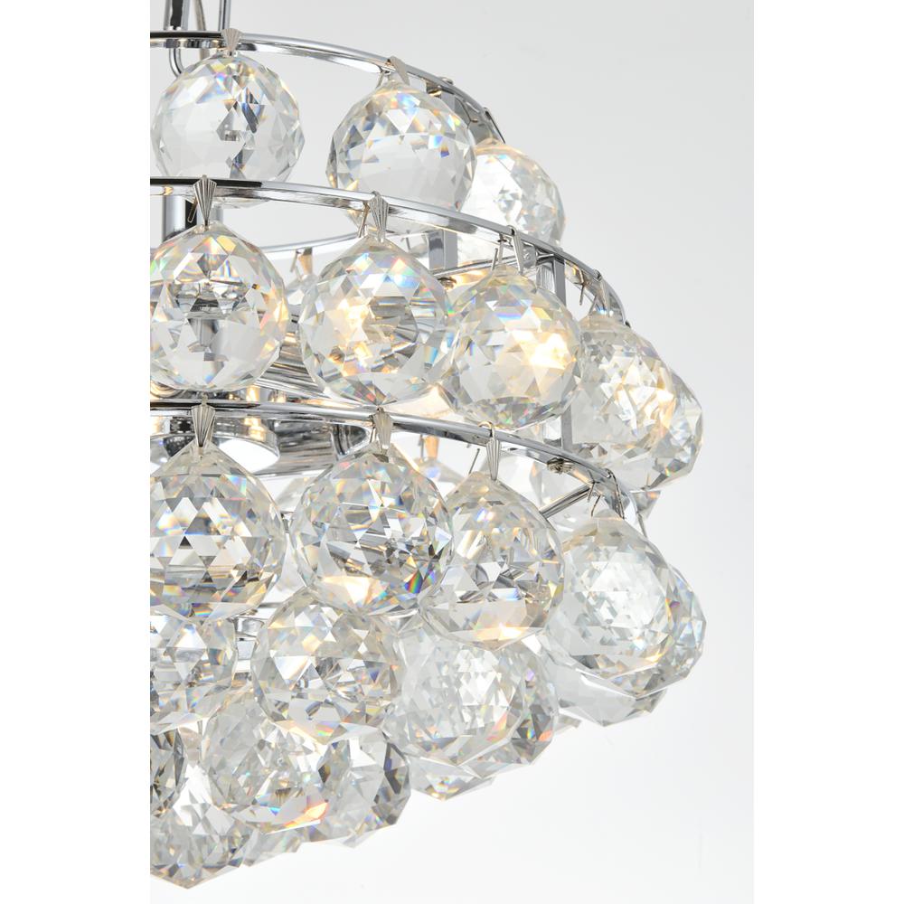 Savannah 12 Inch Pendant In Chrome. Picture 4
