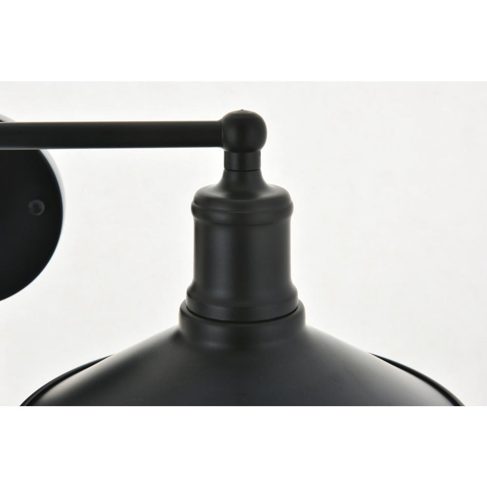 Etude 2 Light Black Wall Sconce. Picture 8