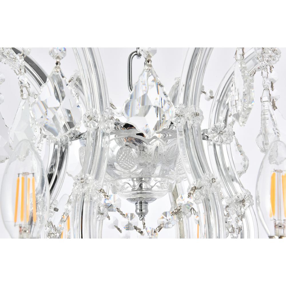 Maria Theresa 19 Light Chrome Chandelier Clear Royal Cut Crystal. Picture 5