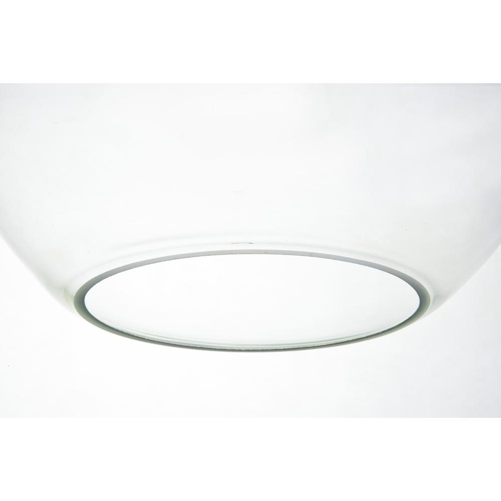 Baxter 1 Light Chrome Pendant With Clear Glass. Picture 3