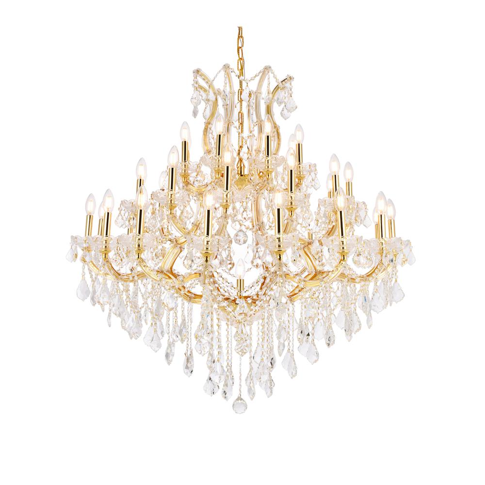Maria Theresa 37 Light Gold Chandelier Clear Royal Cut Crystal. Picture 2