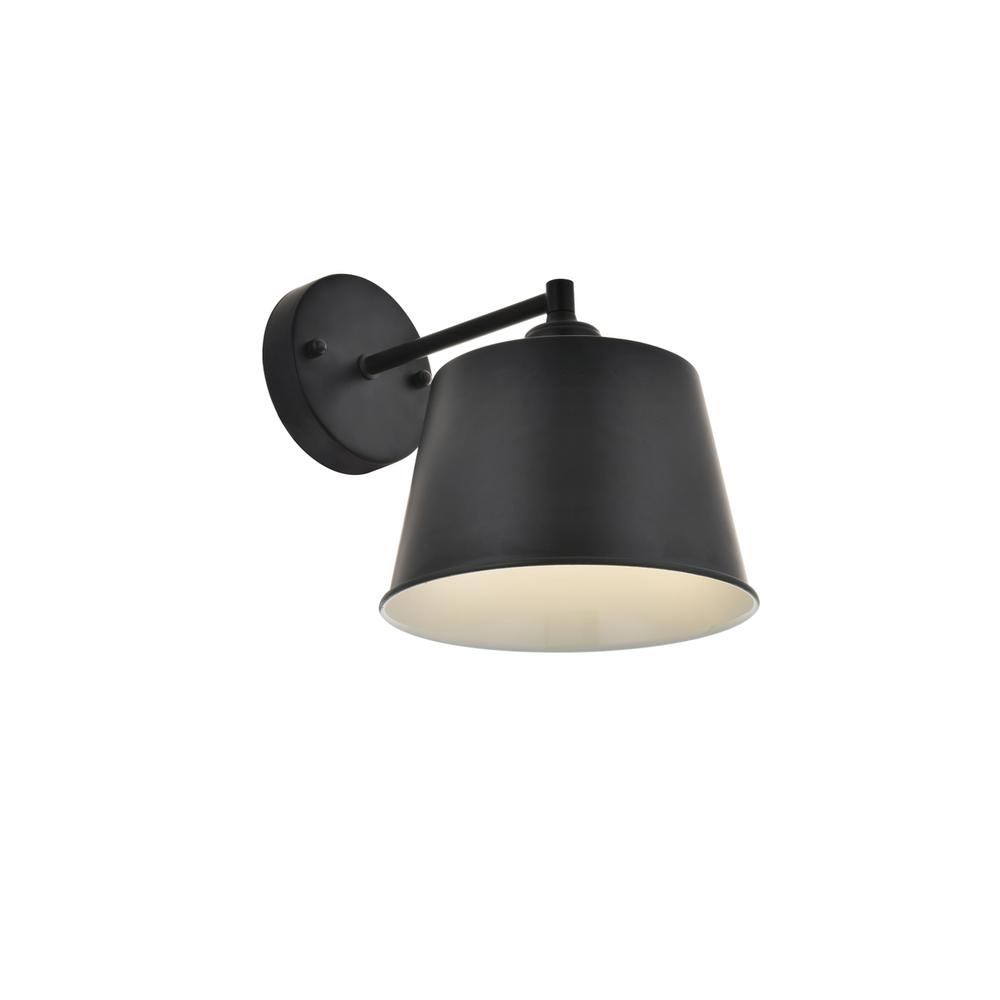 Nota 1 Light Black Wall Sconce. Picture 5