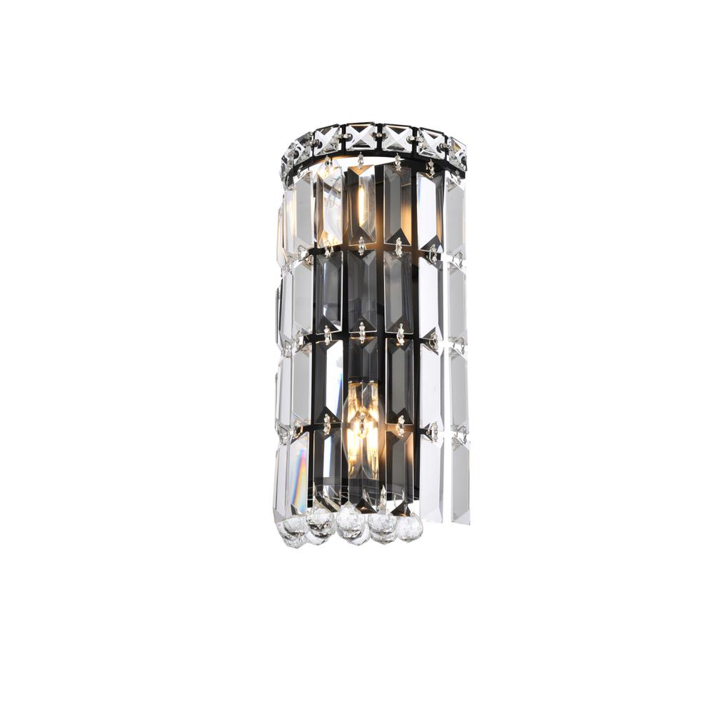 Maxime 6 Inch Black Wall Sconce. Picture 2