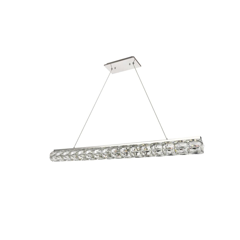 Valetta Integrated Led Chip Light Chrome Chandelier Clear Royal Cut Crystal. Picture 1