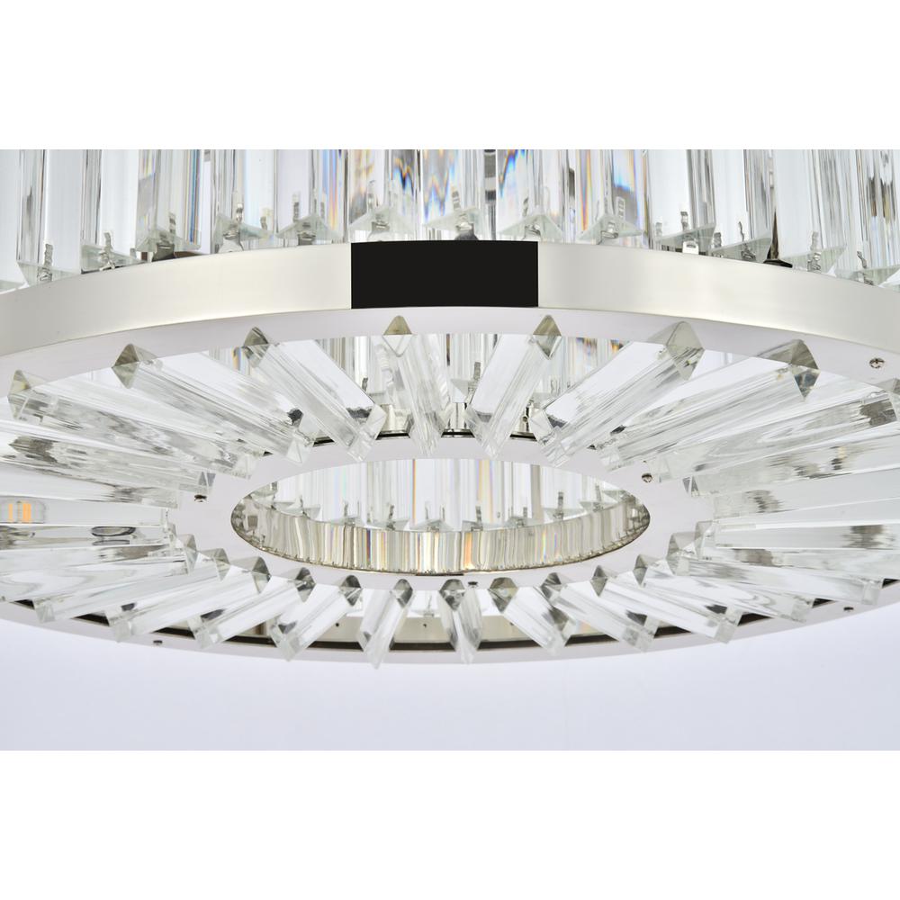 Chelsea 8 Light Polished Nickel Chandelier Clear Royal Cut Crystal. Picture 3